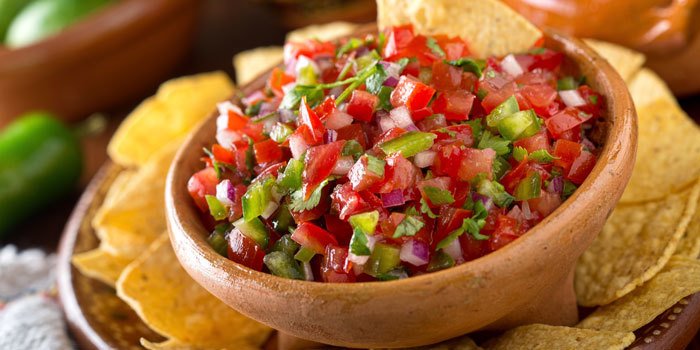 Pico de gallo per nachos